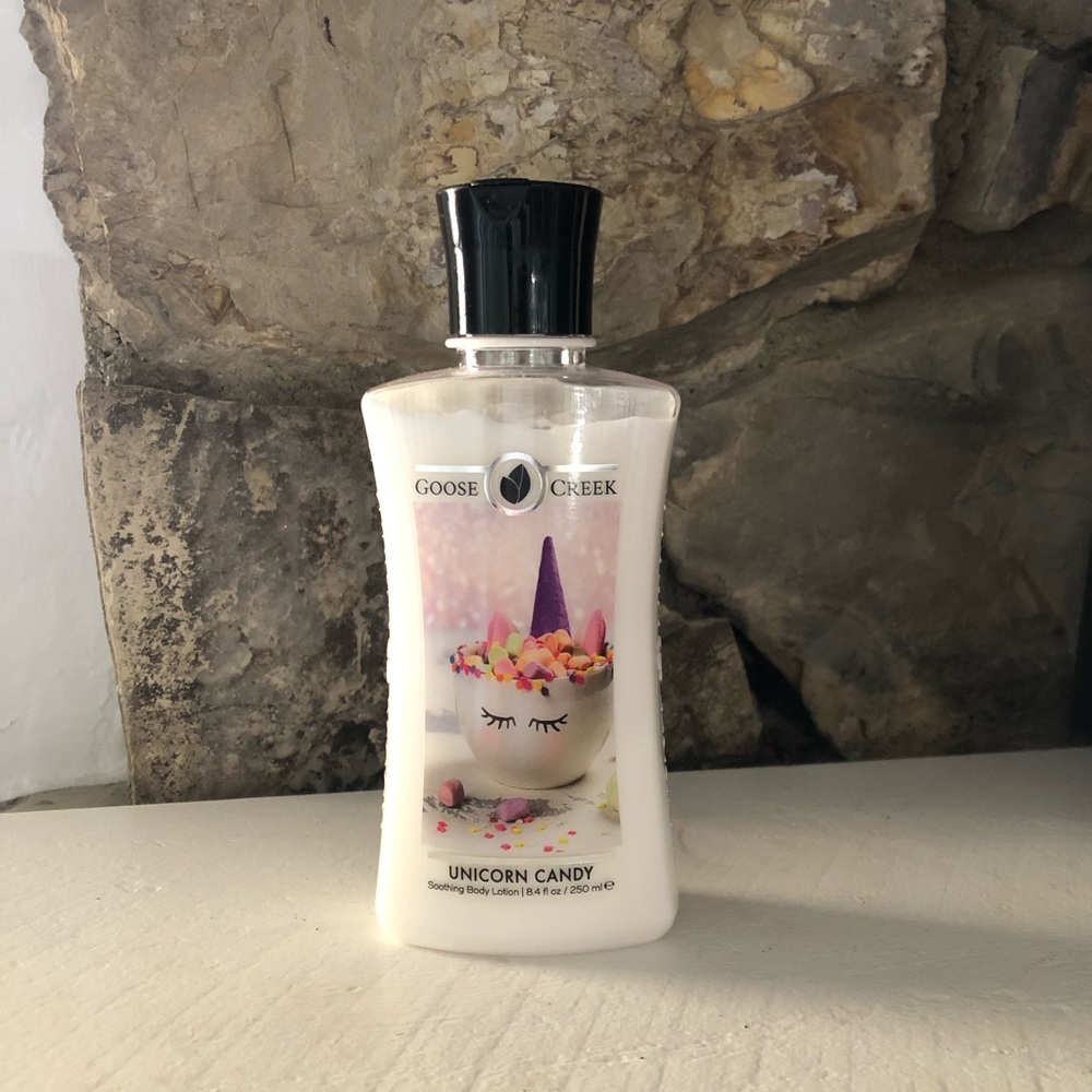candy body lotion